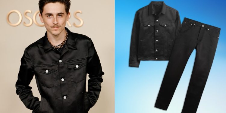 You Can Now Buy Timothée Chalamet’s GapStudio Sleek Satin Oscars Look