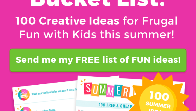FREE Summer Bucket List for Kids!